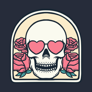 Romantic skull couple T-Shirt