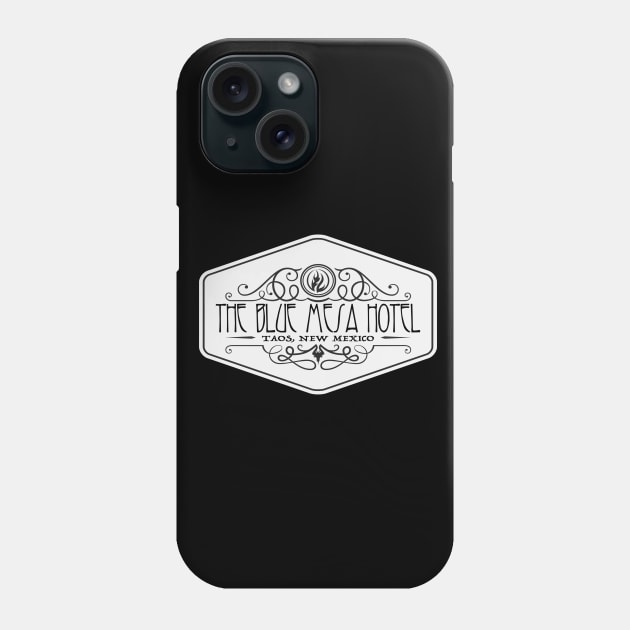 The Subjective Truth, "Blue Mesa Hotel" Phone Case by Good Pointe