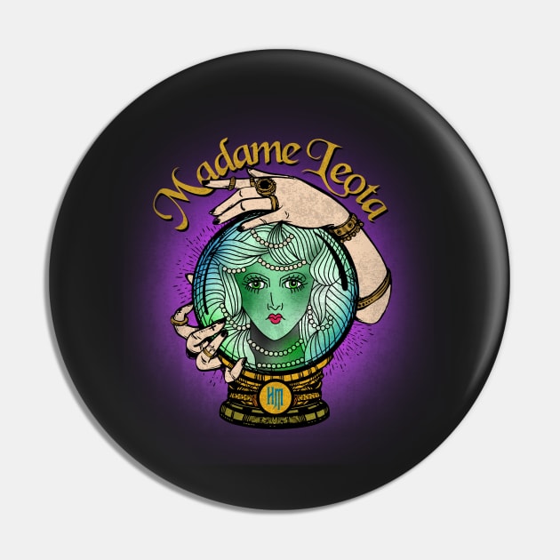 Madame Leota Pin by AngelicaRaquid