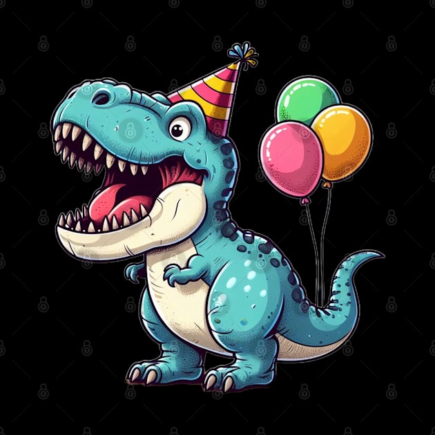 Happy Dino Birthday by HSPtees