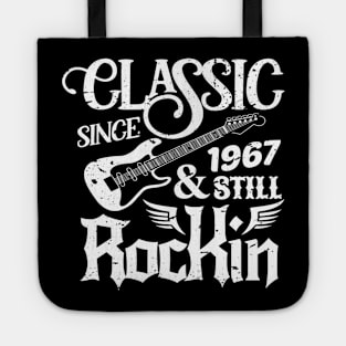 50th Birthday Classic Since 1967 Shirt 50 Years Old Gifts Tote