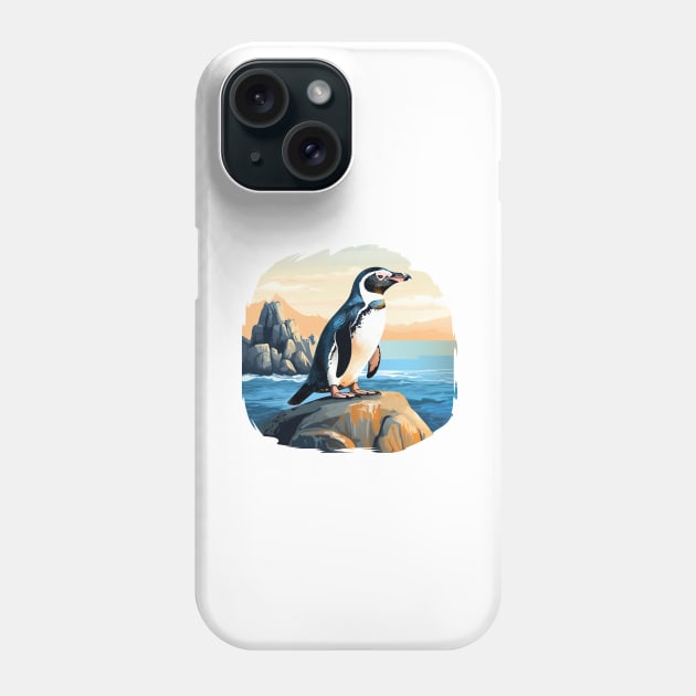 Galapagos Penguin Phone Case by zooleisurelife