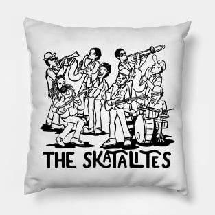 The Skatalites hand draw tshirt design Pillow