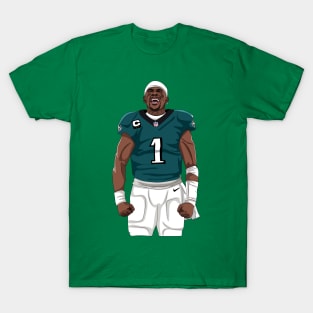 Philadelphia Eagles Jalen Hurts Love Hurts T-Shirt - Ink In Action