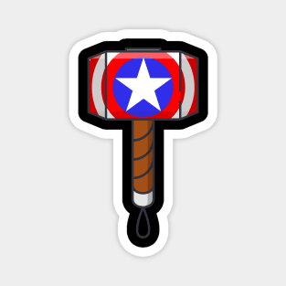 Captain Mjolnir Magnet