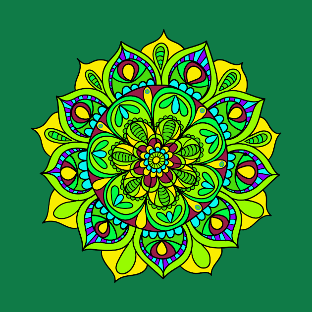 Mandala by letnothingstopyou