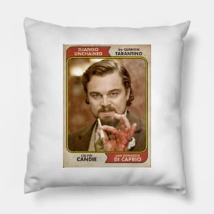 Leonardo Di Caprio Trading Card Pillow