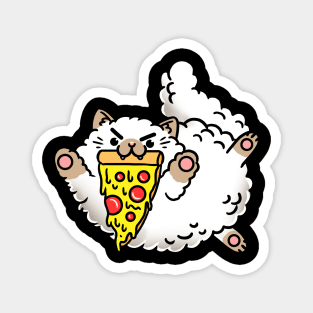 Pizza cat Magnet