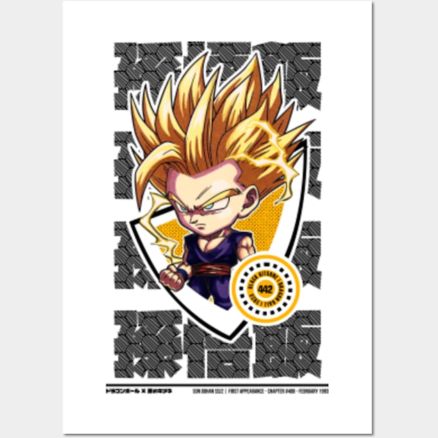 Vegeta SSJ2  Poster for Sale by Anime-Styles