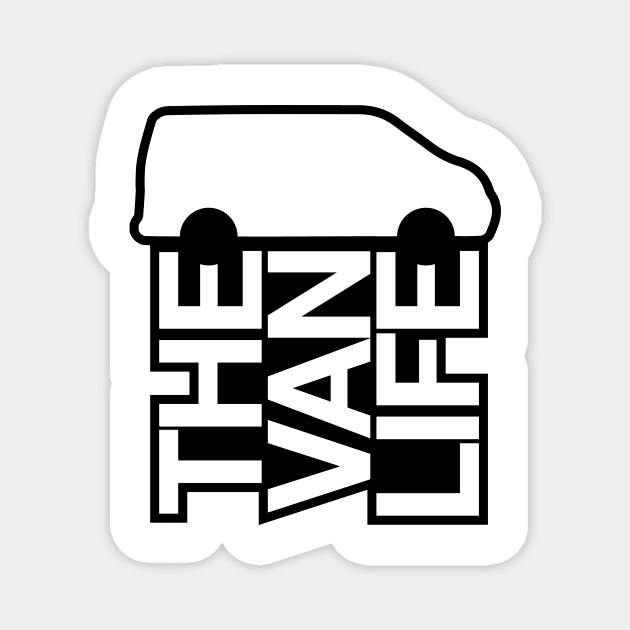 The Van Life Logo Magnet by The Van Life