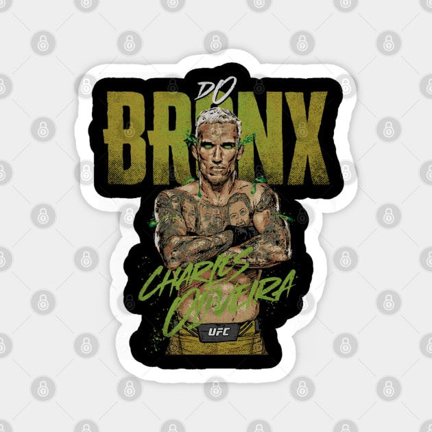 Charles Oliveira Do Bronx Magnet by ganisfarhan