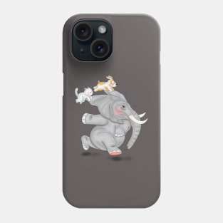 Run Elephant ... Run Phone Case