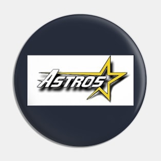 Classic Astros Team Logo Pin