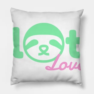 Sloth Lovers Pillow