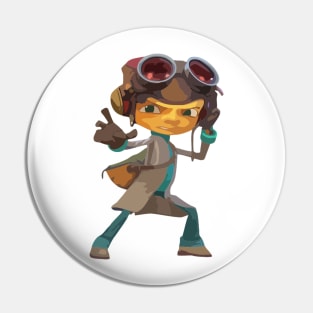 Razputin Aquato Psychonauts Painting Pin