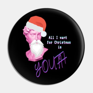 all i want for christmas is vaporwave Pin