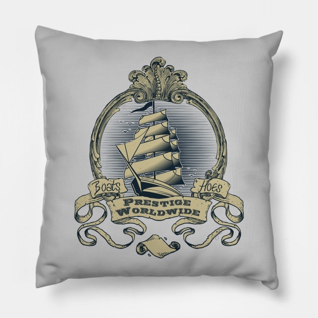 Prestige Worldwide Pillow by emoryarts