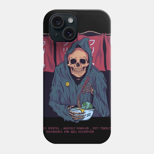 Ramen Reaper Phone Case by Archie