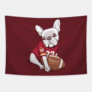 Washington Football Bulldog Tapestry