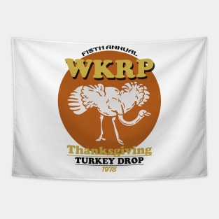 wkrp turkey Tapestry