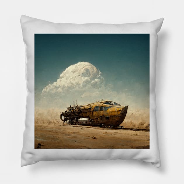 Sand flyer2 Pillow by SJG-digital