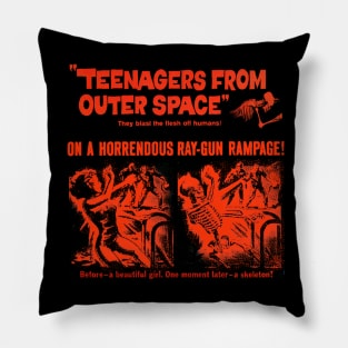 Teenagers from Outer Space Pillow