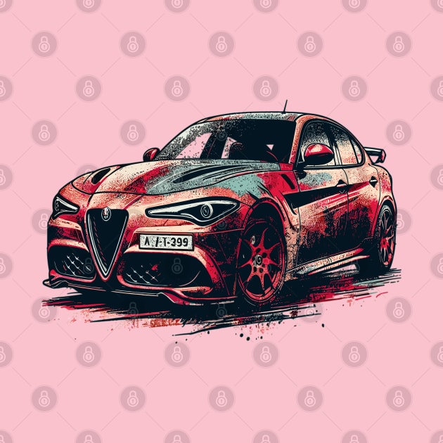 Alfa Romeo Giulia by Vehicles-Art