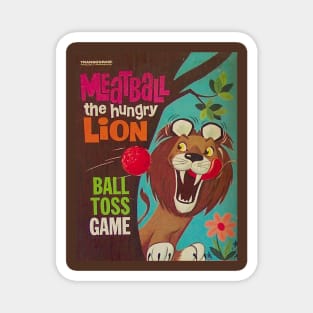 Meatball the Hungry Lion Magnet