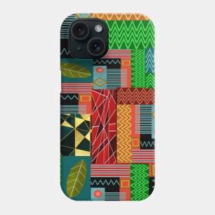 Crazy Multicoloured Pattern Phone Case