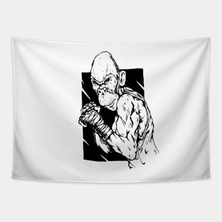 Monkey boxer Tapestry