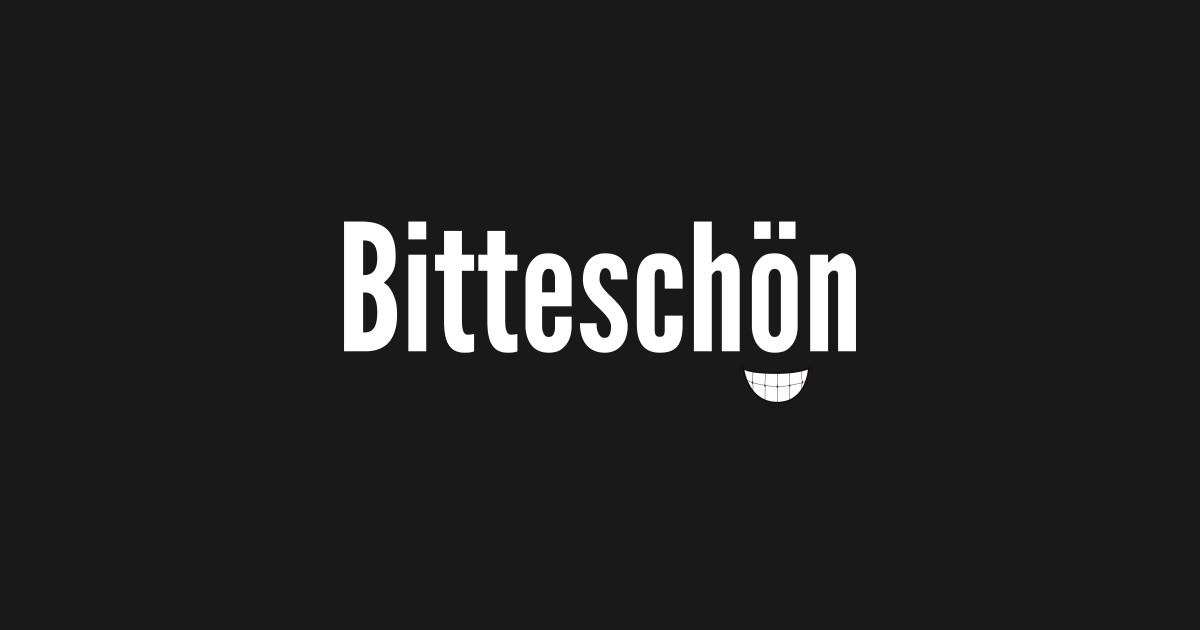Bitteschön Deutsch German You're German Gift Onesie TeePublic