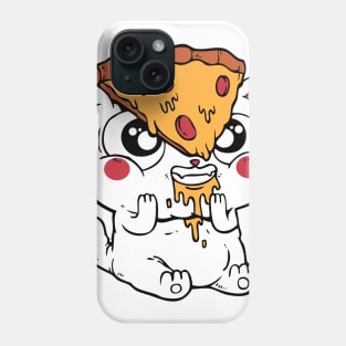 YUM YUM PIZZA CAT Phone Case