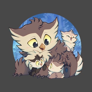 Adorable Owlbear Family T-Shirt