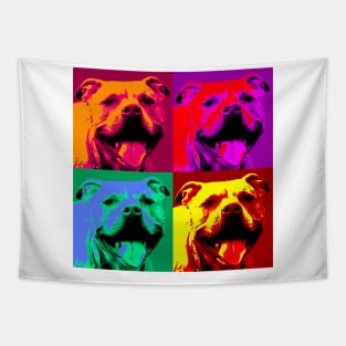 Pop Art - Pit Bull Tapestry