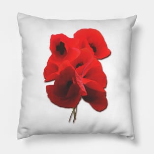 A bunch of poppies Pillow