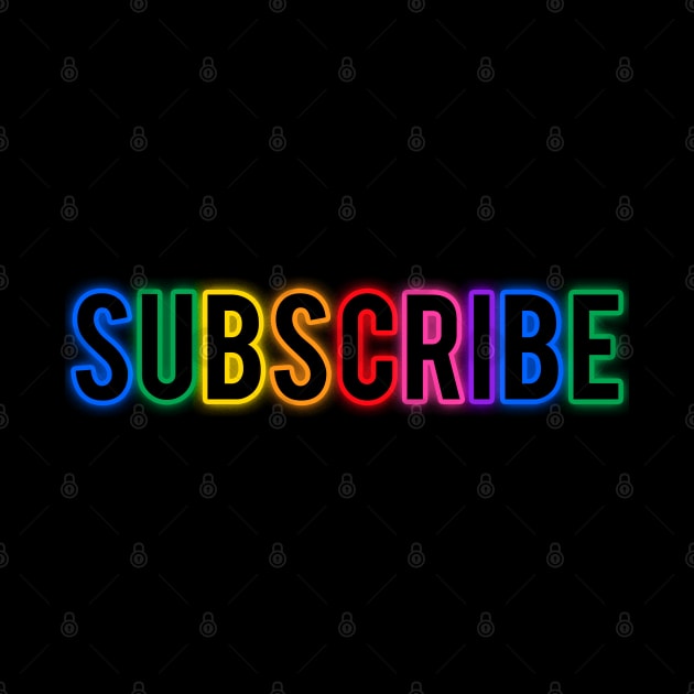 Subscribe Rainbow by CandyMoonDesign