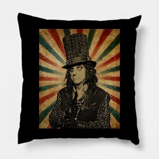 Vincent Damon Furnier // Vintage Photo Pillow