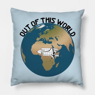 Spacecraft Earth Pillow