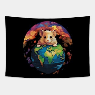 Hamster Earth Day Tapestry