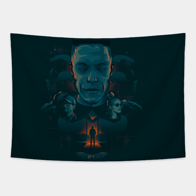 Mr Robot Tapestry by theusher