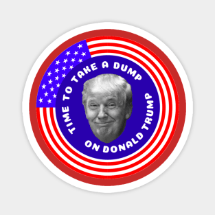 DUMP TRUMP Magnet