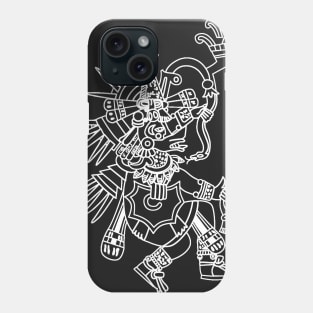 Aztec Quetzalcoatl Drawing Phone Case