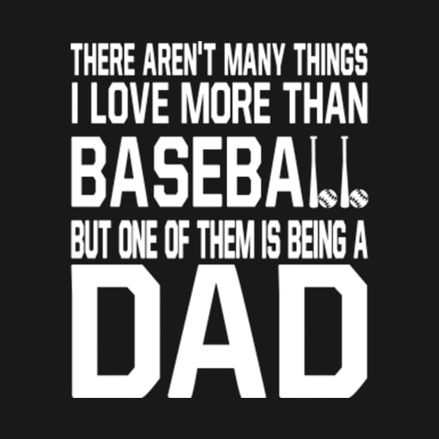 BASEBALL Dad Shirt Funny Gift for Father Daddy who love BASEBALL by bestsellingshirts