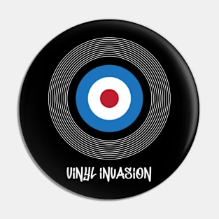 Vinyl Invasion Pin