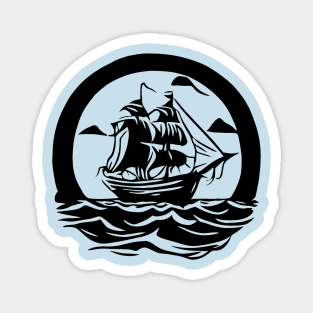 Pirate Ship Magnet