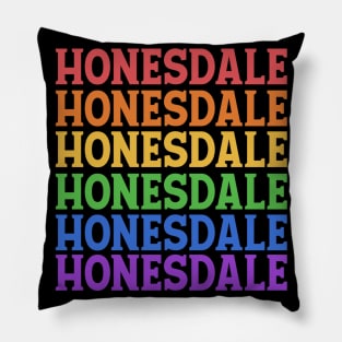 HONESDALE COLORFUL CITY Pillow