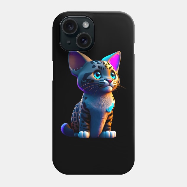 Adorable, Cool, Cute Cats and Kittens 37 Phone Case by The Black Panther