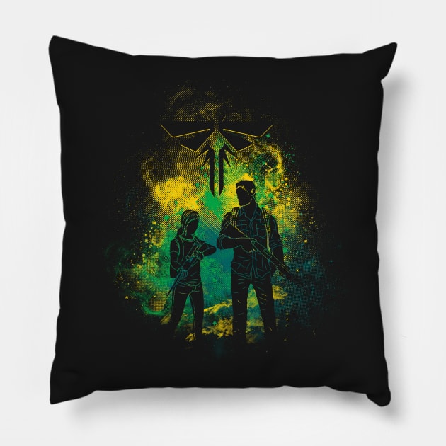 The last art Pillow by Donnie