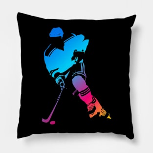 Hockey Player Pillow