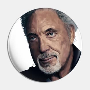 Sir Tom Jones Pin